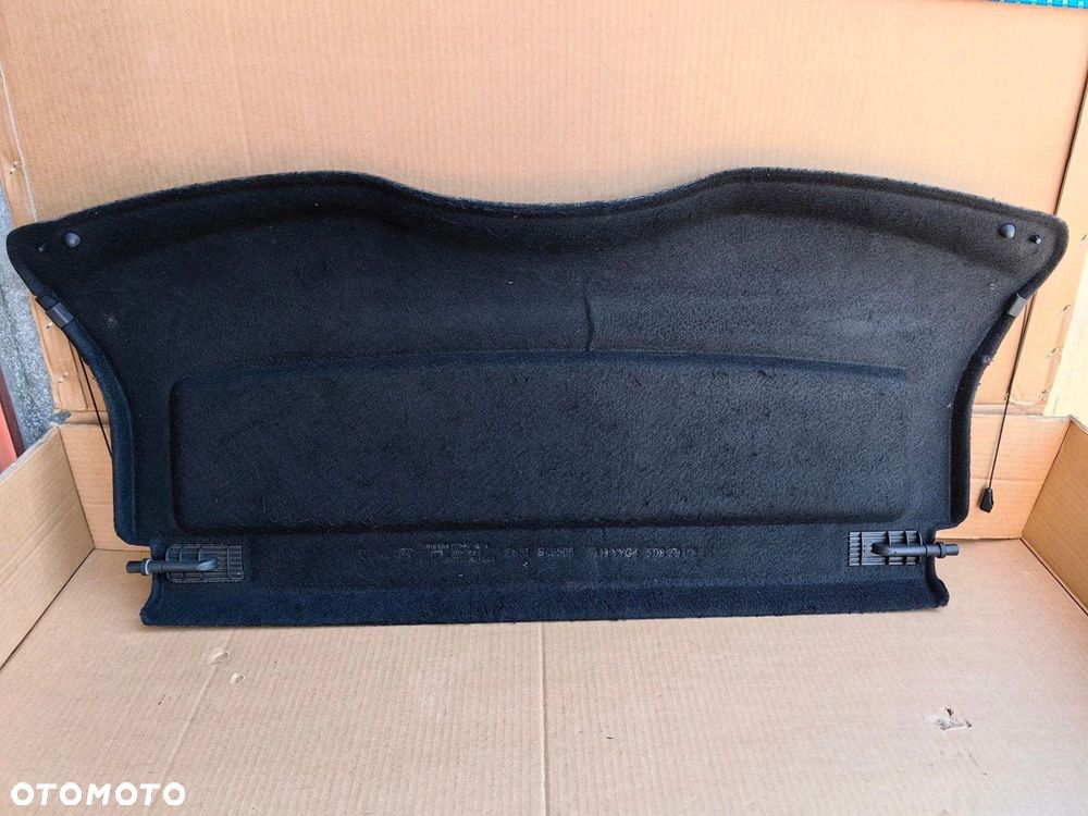 Tylna półka bagażnika FORD FIESTA MK6 LIFT 5D czarna - 2
