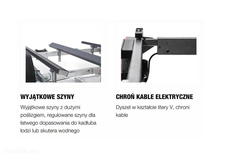 Brenderup 8815 JETSKI PŁOZY POD SKUTER WODNY PRZYCZEPA NOWA! - 5