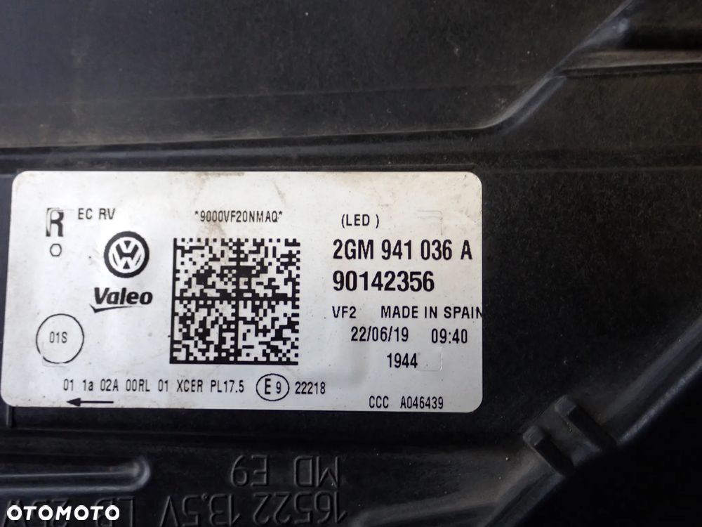VW T-CROSS LAMPA PRAWA 2GM941036A - 4