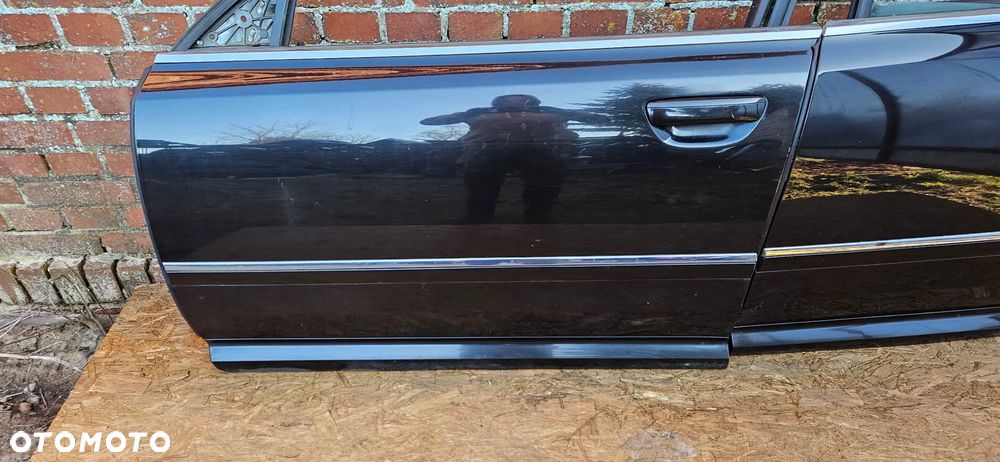 Audi A8 D3 LIFT Drzwi Przód lewy Przednie lewe Drzwi Tył lewy Tylne lewe EUROPA KOLOR CZARNY LZ9Y - 5
