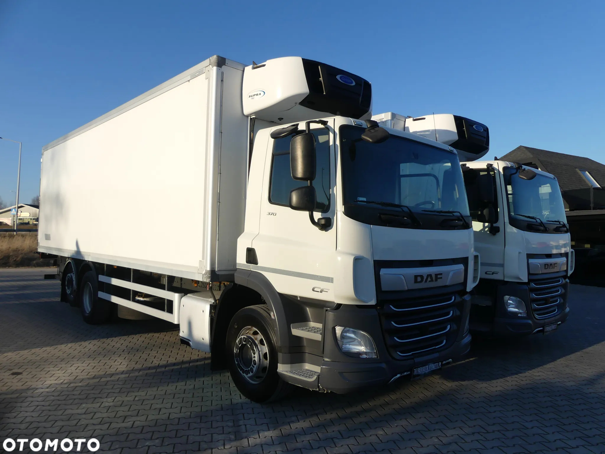 DAF CF 370 / 6x2 / CHŁODNIA 8.25 + WINDA / EURO 6 / - 9