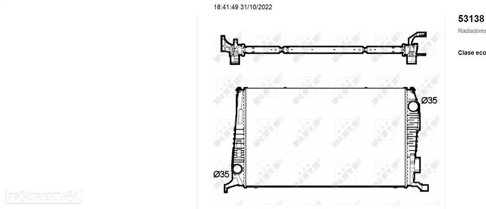 RADIADOR AGUA DACIA DUSTER 2010 -8200880550 - 3