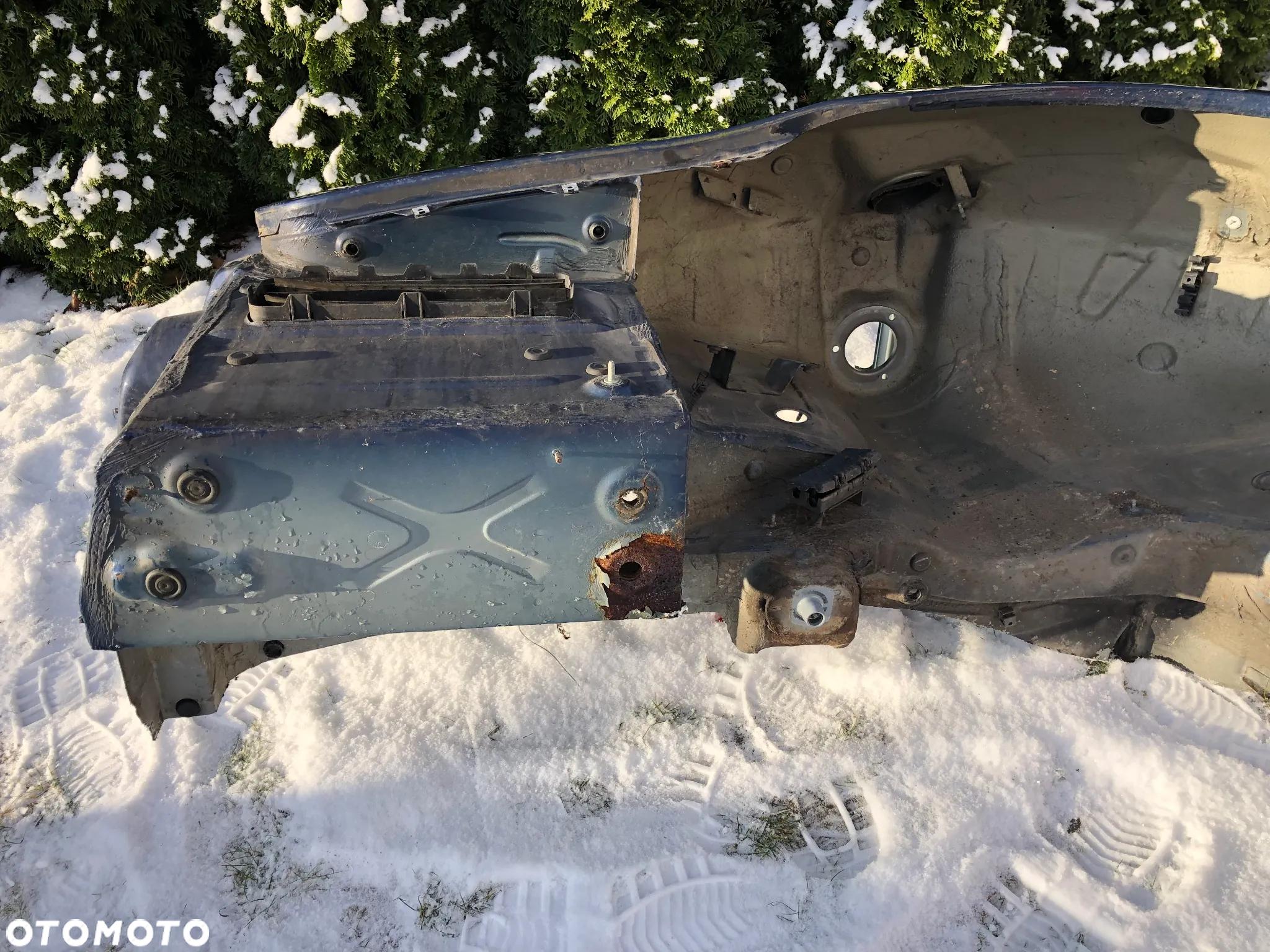 BMW E60 E61 ĆWIARTKA BŁOTNIK PODŁUŻNICA - 11