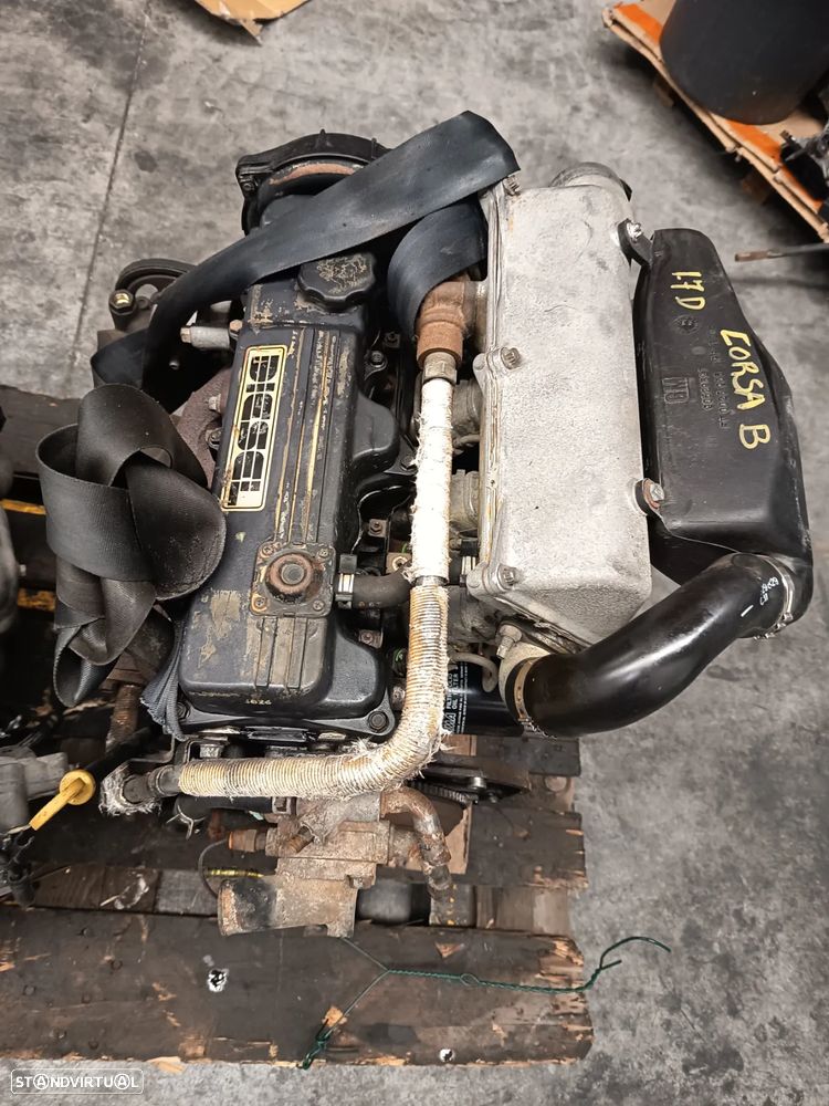 Motor Opel Corsa B 1.7D ano 1997 - 1