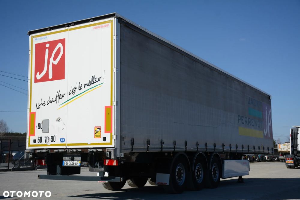 Fruehauf Firanka 2019r. / Oś podnoszona / SAF / Nowy dach / Wzmocniona podłoga - 4
