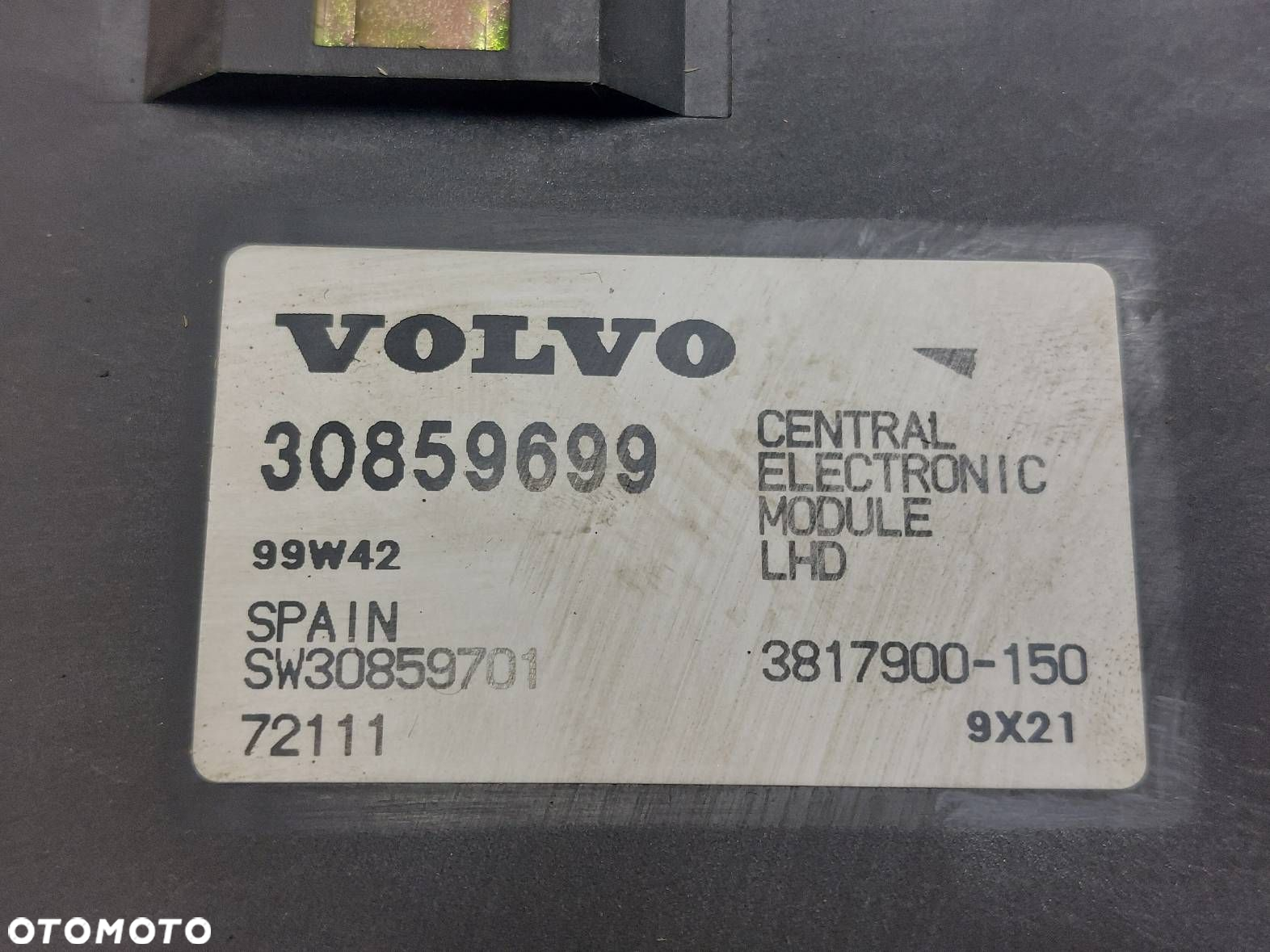 MODUŁ KOMFORTU VOLVO S40 V40 I 30859699 - 4