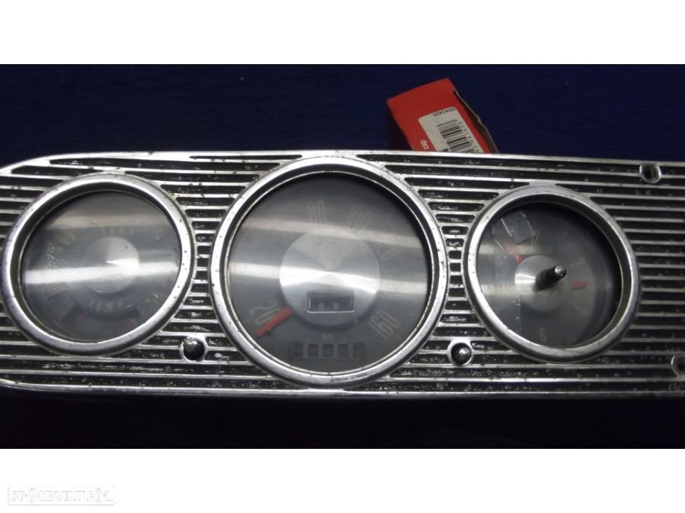 ford taunus quadrante conta kms +frente em aluminio - 2