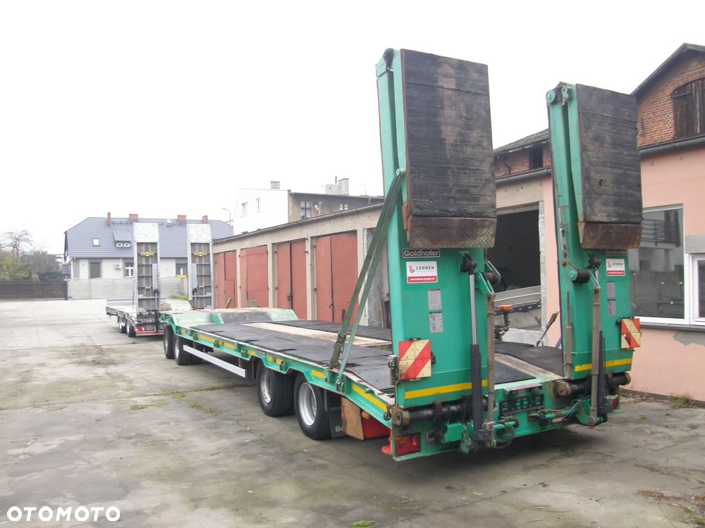 Goldhofer TU4 2010 długa 4 osiowa przyczepa niskopodwoziowa z Niemiec - 12