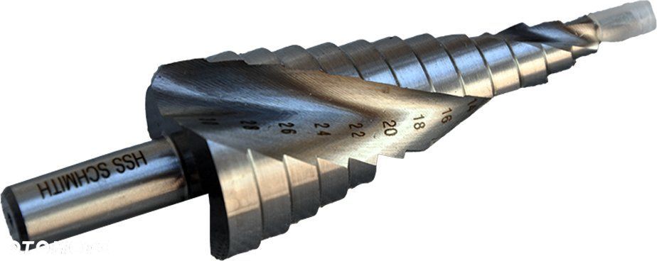 WIERTŁO STOPNIOWE STOŻKOWE DO METALU 4-30 MM ISO2 - 1