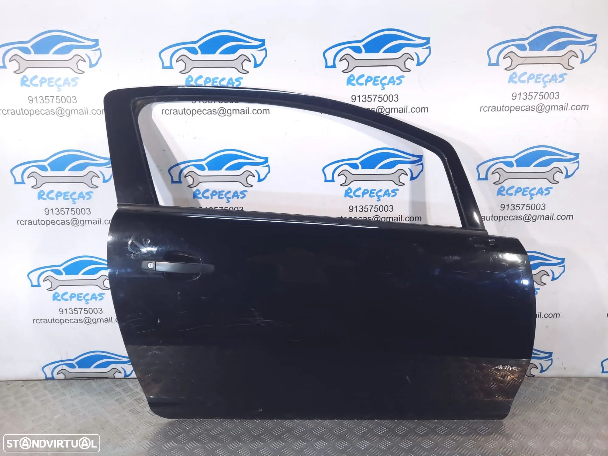 PORTA FRONTAL FRENTE DIREITA OPEL CORSA D93191127 FECHO ELEVADOR MOTOR PUXADOR VIDRO - 1
