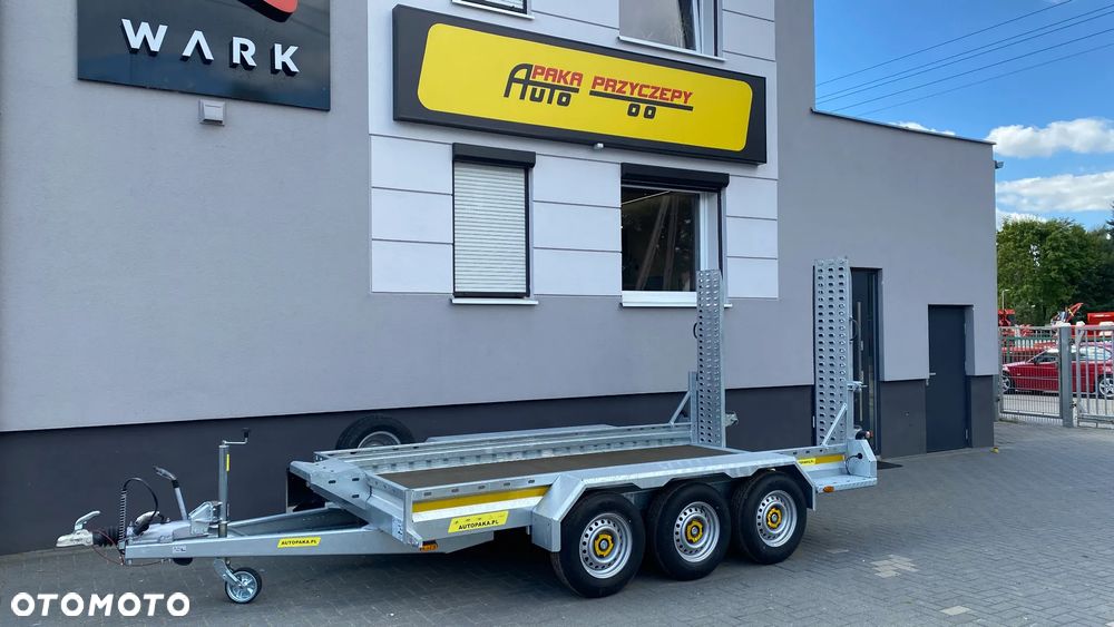 Wark KOP 35/37 Przyczepa Podkoparkowa 3-Osie, 370x180 CM, DMC 3500 KG, z najazdami stalowymi 170 cm - 3