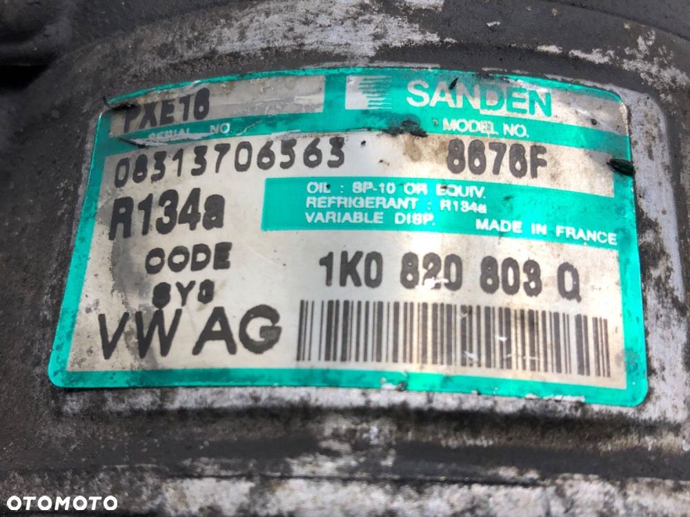 SPRĘŻARKA KLIMATYZACJI - 237.00 PLN - VW PASSAT B6 Variant (3C5) 2005 - 2011 2.0 TFSI 147 kW [200 - 5