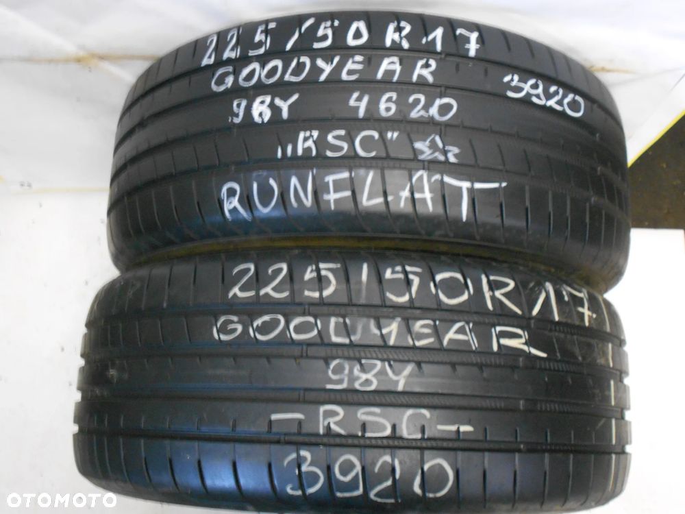 OPONY 225/50R17 GOODYEAR EAGLE F1 ASYMMETRIC 3 RSC DOT 4620 7MM - 1