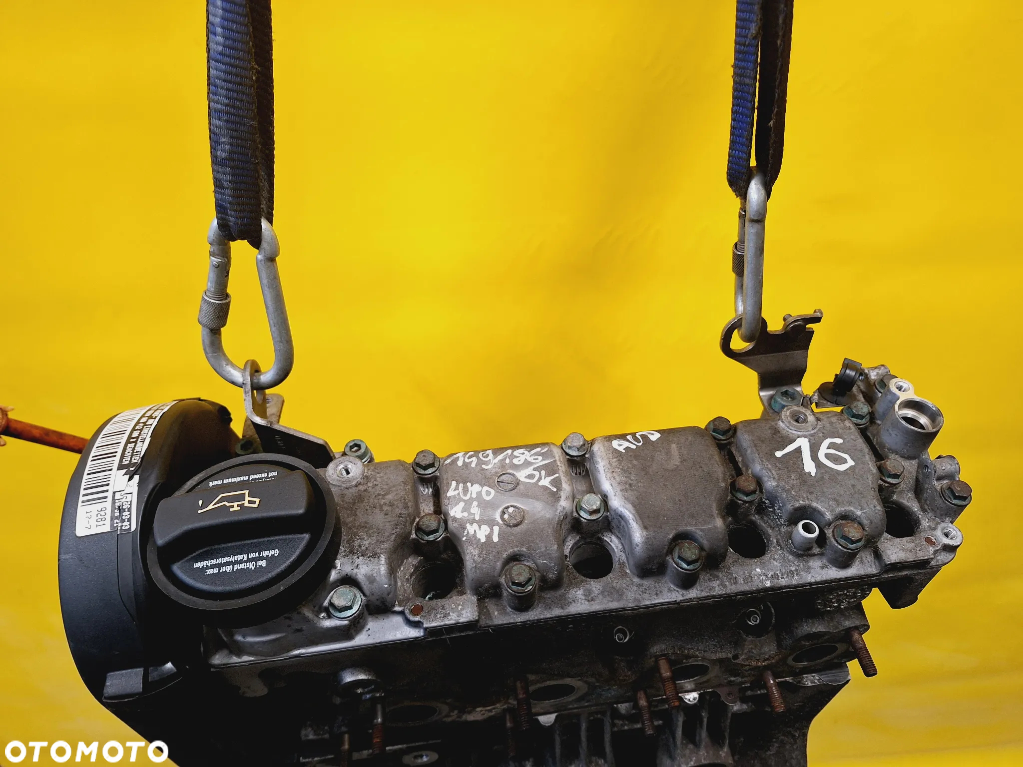 SILNIK VW LUPO 1.4 MPI BENZYNA KOD SILNIKA: AUD NR16 - 2
