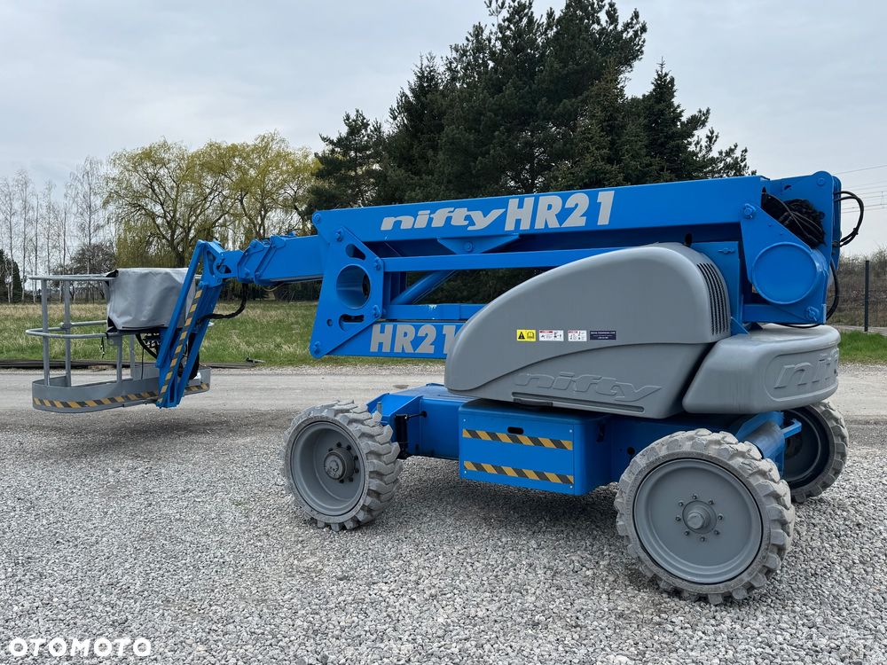 Nifty HR 21 Hybryda 21 metrów zwyżka Podnosnik podest - 8