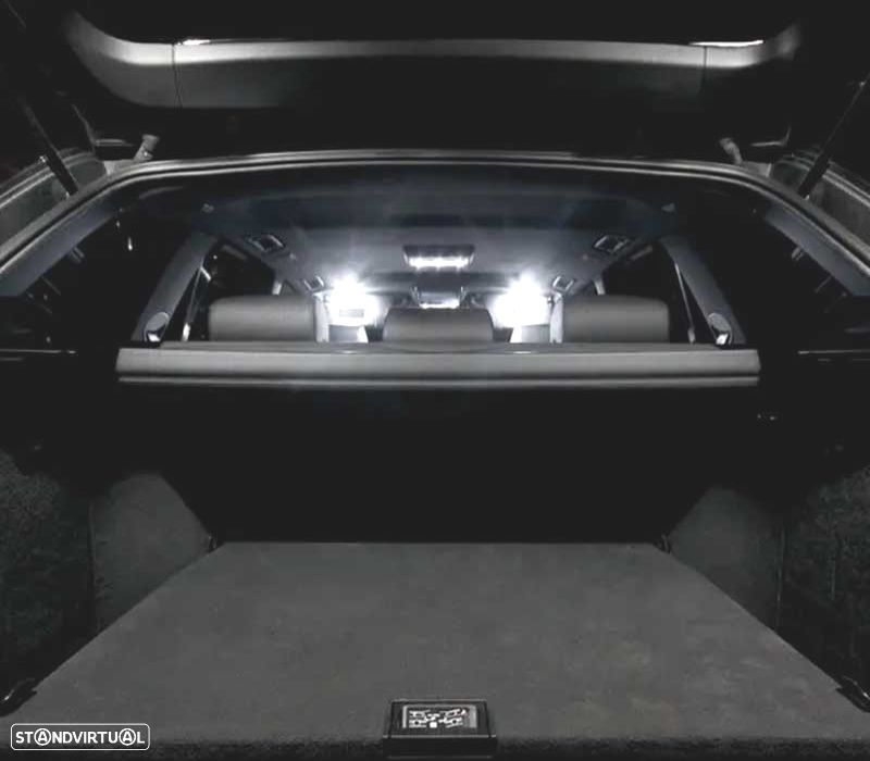 KIT COMPLETO DE 21 LÂMPADAS LED INTERIOR BMW X4 F26 XDRIVE20I XDRIVE28I XDRIVE35I M40I 2014 + - 6
