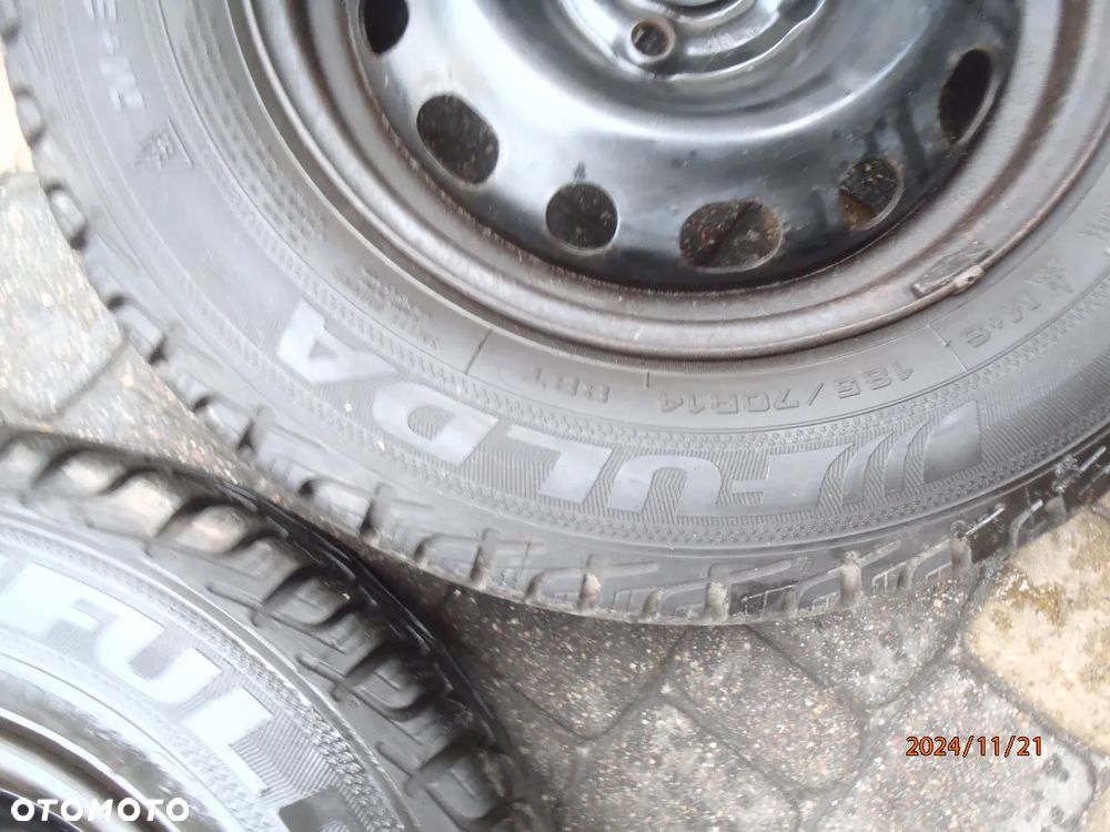 opona opony zima fulda 185/70/14 monter kristal - 8