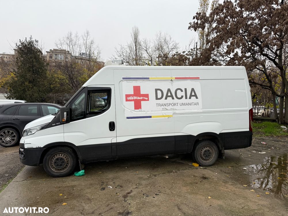 Iveco Daily 35c 130 Frigorific Frigo 2017 duba izoterma Fără Rugina Fără Probleme AC Navi Led 35s13 Unic Proprietar de noua luata din reprezentanța iveco România 2 bucati 9500 euro - 8