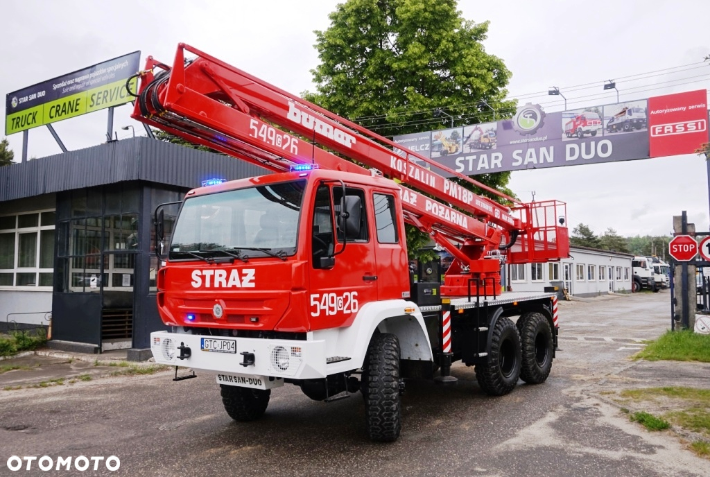 Star MAN 6x6 4x4 PODNOŚNIK PM 18 P podest 244 266 zwyżka - 7
