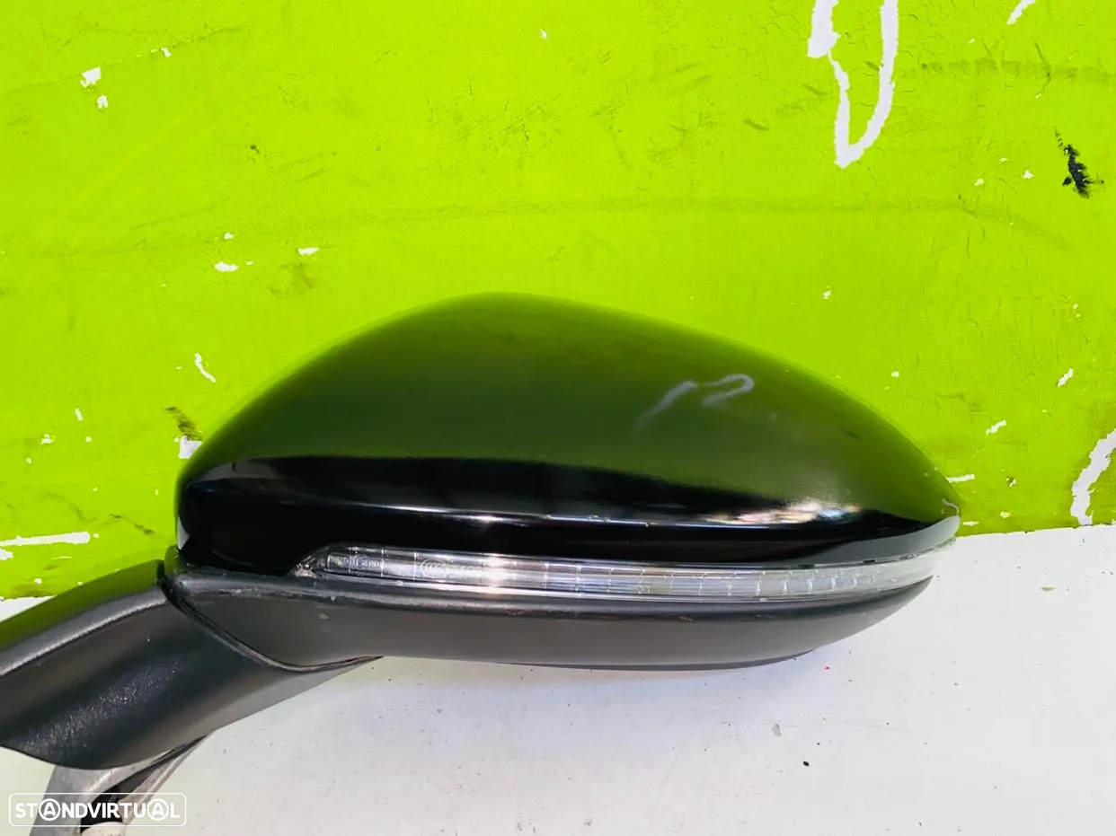 Espelho Elétrico Esq Volkswagen Golf VII - 2013 / 2016 - 2