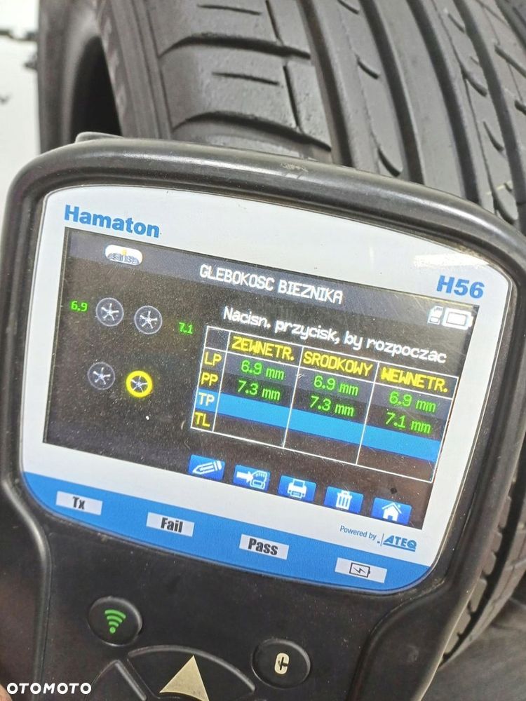 185/55R16 dunlop 2022 opony letnie 7mm 50273 - 8