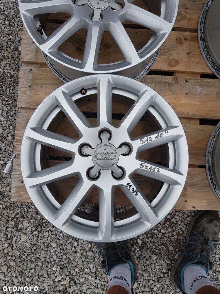 alufelgi audi a4 b8 b9 8k0601025bf 7.0'' 16'' 5x112 et 39 - 7