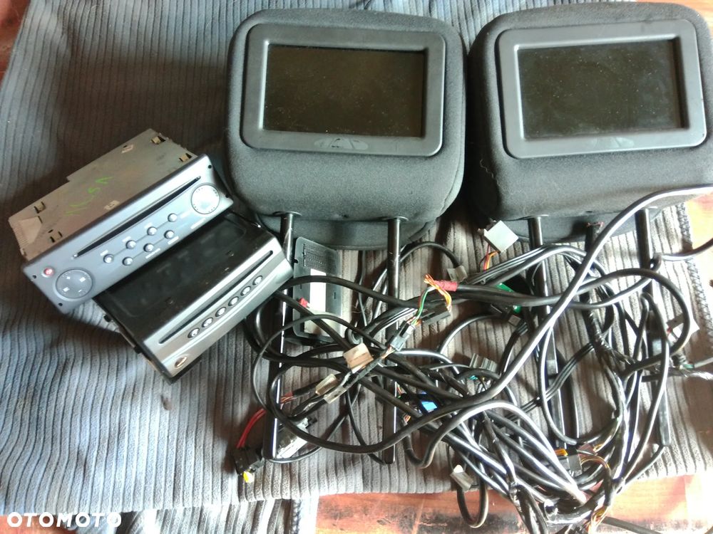 RENAULT ESPACE IV CD RADIO DVD MONITORY W ZAGLOWKACH - 1
