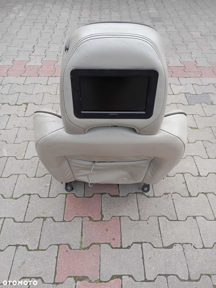 VOLVO XC90 Fotel Przód Prawy Przedni Tapicerka Skóra Jasna Executive Zagłówek DVD CZĘŚCI RADOM - 4