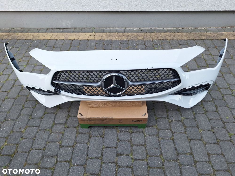 MERCEDES CLA AMG 118 W118 LIFT 23- NIE KLEJONY! ZDERZAK PRZÓD PRZEDNI+BDB GRILL+KRATKI ORYG. A1188856303 WYSYŁKA 24H - 4