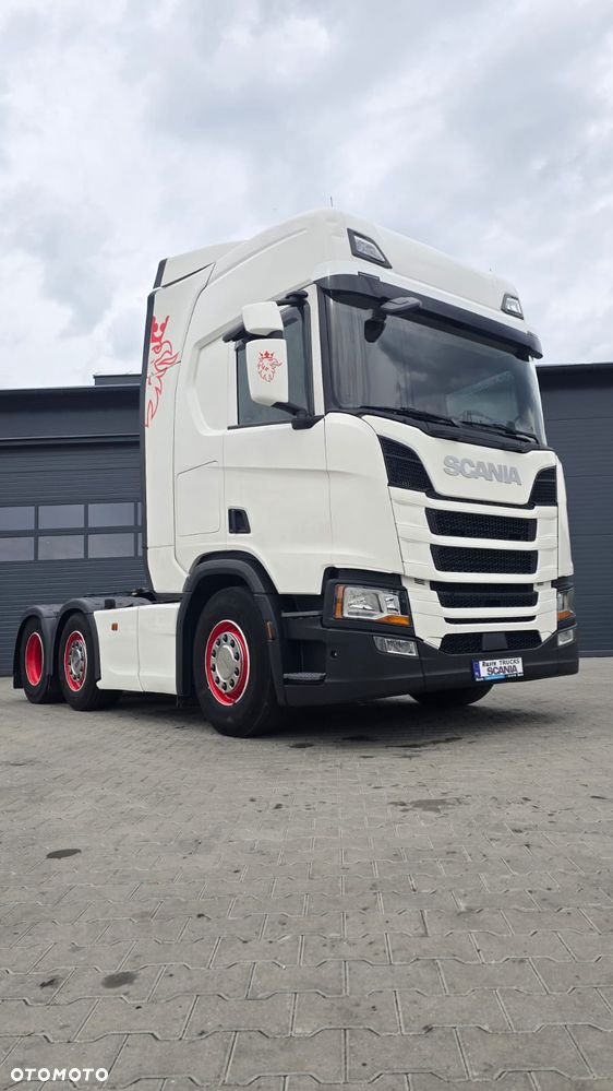 Scania Scania R500 bez EGR 6x2 pusher retarder full air 2 zbiorniki super stan świeży import! - 22