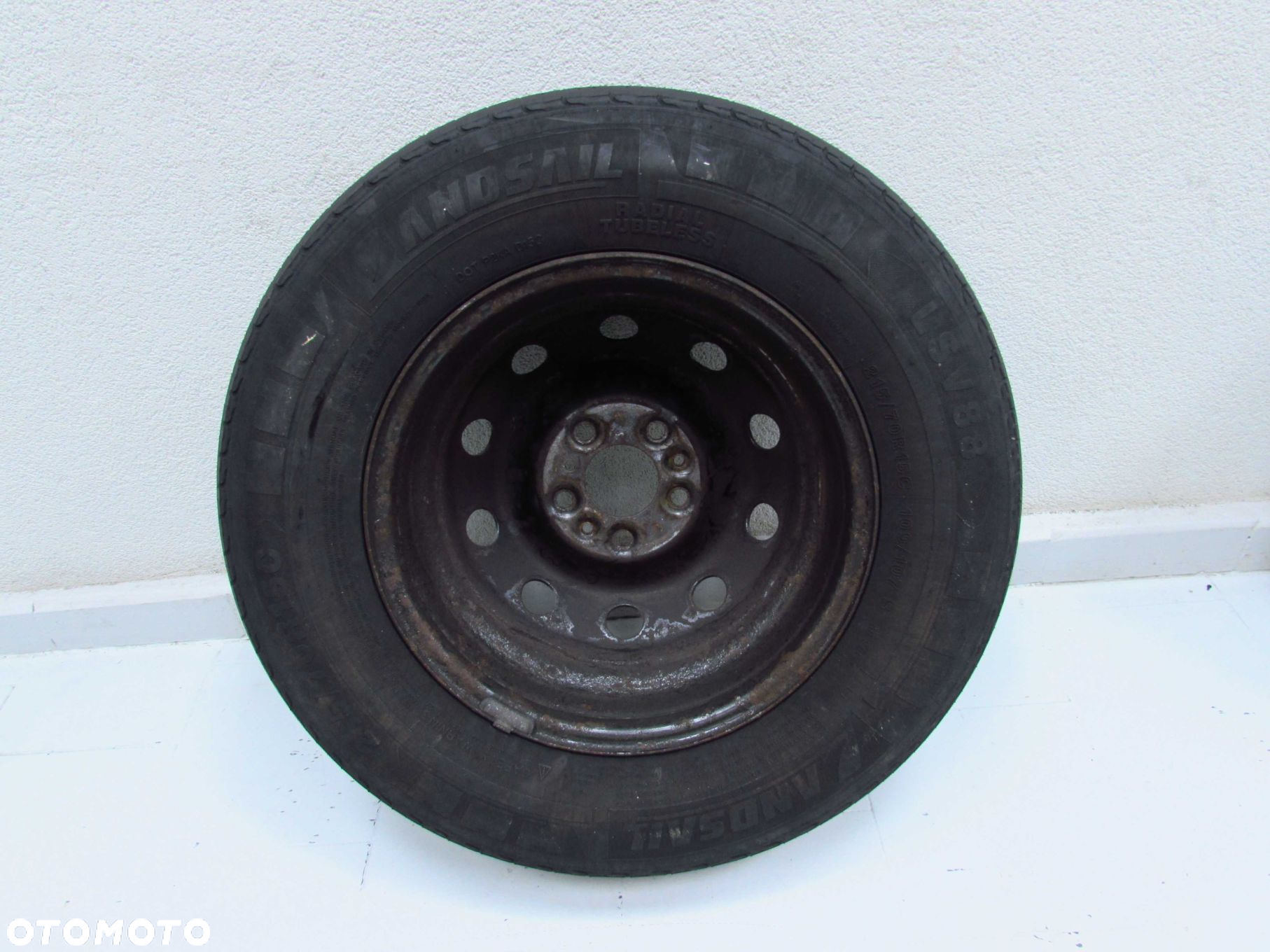 IVECO DUCATO BOXER 5X118 6J15 '' ET68 KOLO FELGA STALOWA 215/70R15C 1395239080 OPONA 4mm - 4