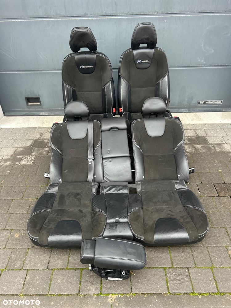 Volvo v-40 II R-Design komplet foteli fotele skóra tapicerka   2012-2016 - 1