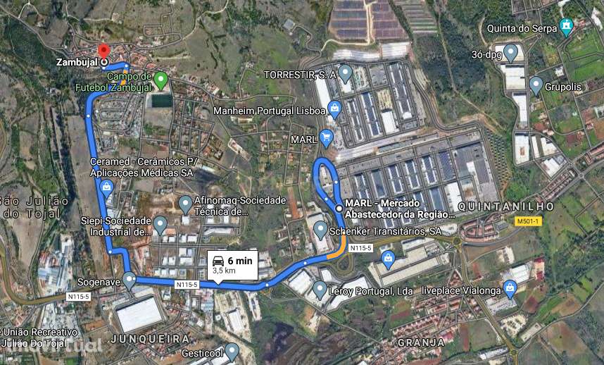 Terreno Rústico em zona urbana para construção. - Grande imagem: 2/5