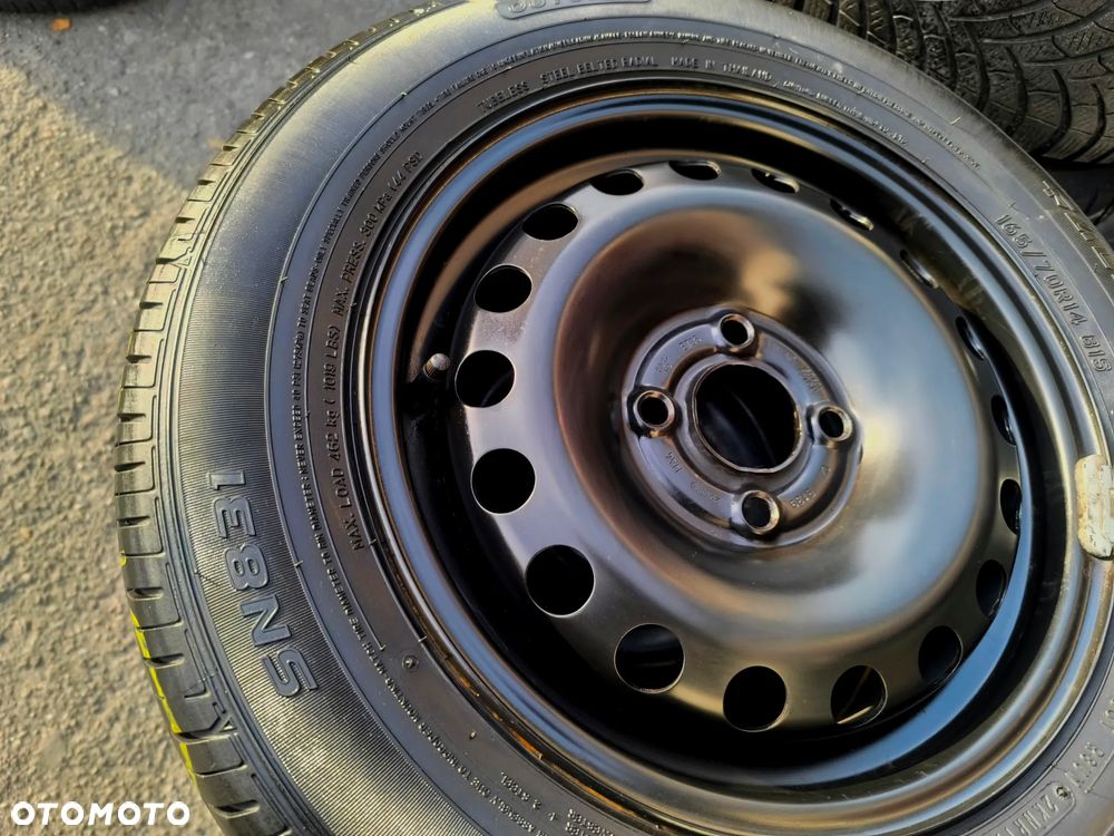 4x100 Felgi Stalowe Stal 14 Koła letnie lato VW UP! UP LUPO POLO CADDY SEAT AROSA IBIZA MII INCA SKODA CITIGO Legnica ALU-RAD 165/70 5mm - 6