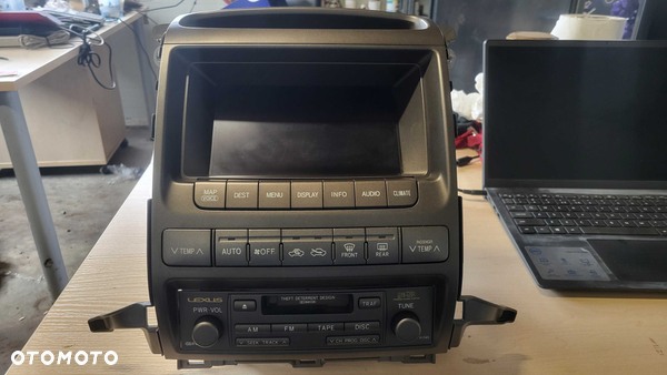 Radio, nawigacja, panel klimatyzacji Lexus GX470