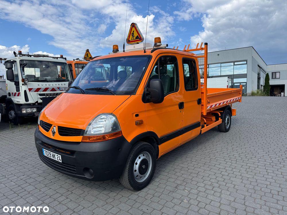 Renault Master Wywrotka brygadowka 7 osób doka  2008. 2.5DCi  Kiper I wł. Wywrot - 9