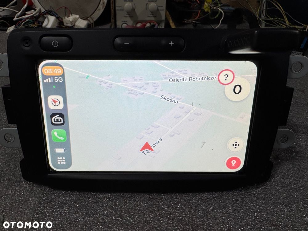 RENAULT CLIO CAPTUR TRAFIC MASTER DACIA DASTER CARPLAY ANDROID AUTO NAWIGACJA DAB - 2