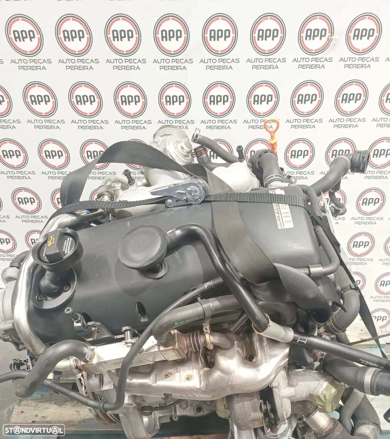 Motor VW Touareg 2.5 TDI, referência BLK, BAC, aproximadamente 238 000 KMS . - 1