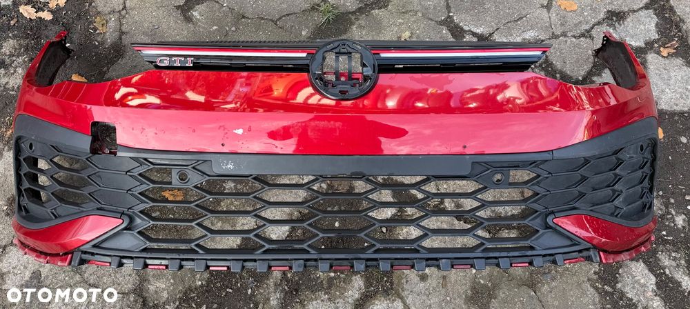 5H0807221D ZDERZAK PRZEDNI PRZÓD VOLKSWAGEN GOLF VIII 8 GTI CLUBSPORT 4xPDC - 1