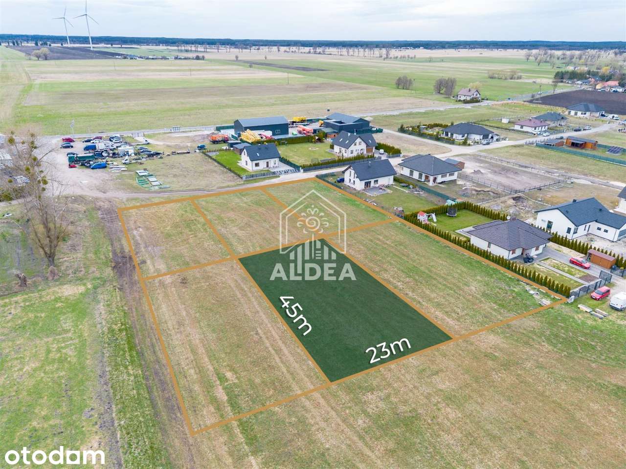 Ustawna działka 1035m² w Krążkowie - Pełny obrazek: 2/9