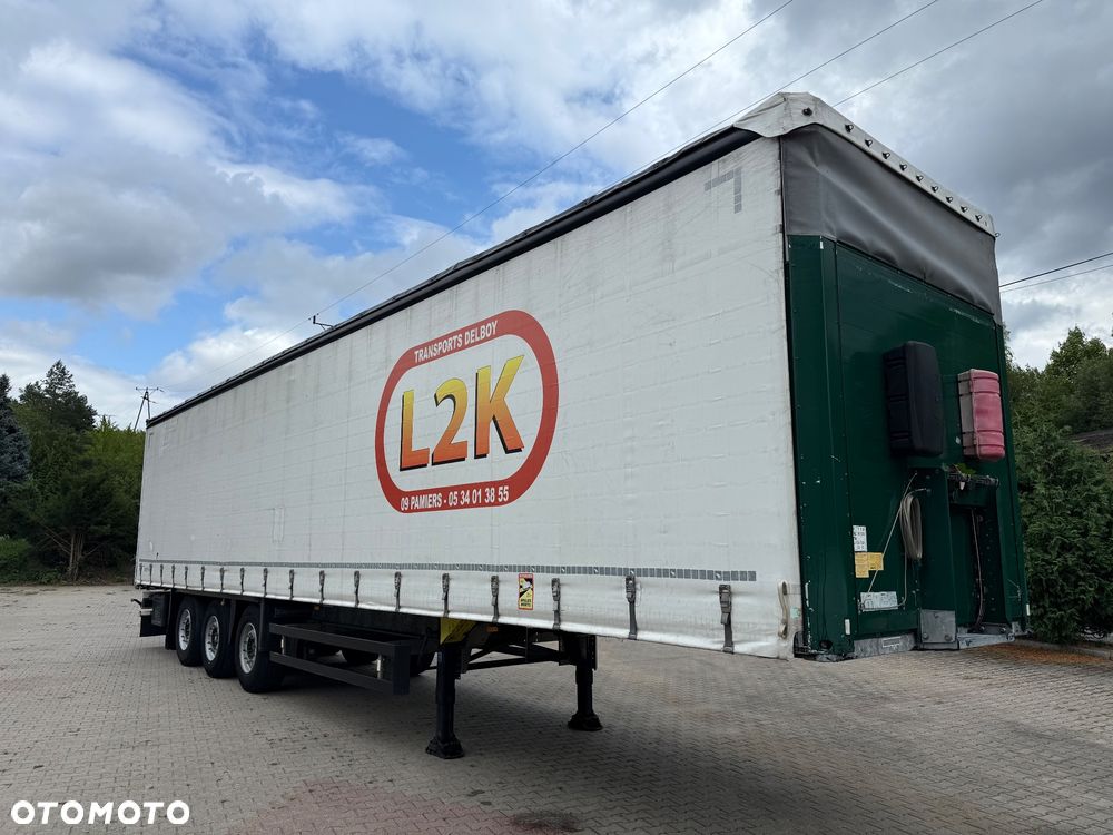 Schmitz Cargobull Firanka* Standart MULDA* SAF* OŚ PODNOSZONA* RAMA JAK NOWA* MAŁY PRZEBIEG 445TYS KM* KOSZ NA 2 KOŁA* Z Francji - 2