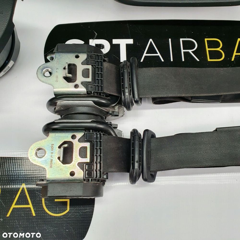 VW SCIROCCO I 1 LIFT DESKA ROZDZIELCZA KONSOLA KOKPIT PULPIT PODUSZKI AIRBAG AIR BAG PASY KIT SET - 5