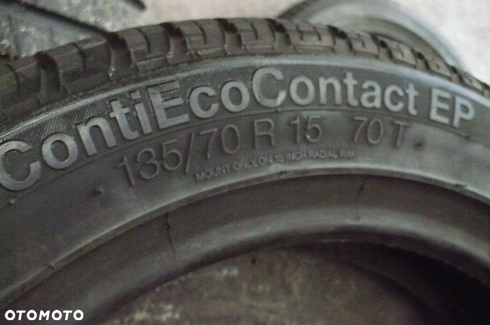 2x CONTINENTAL EcoContact EP 135/70R15 2023 NOWE - 2