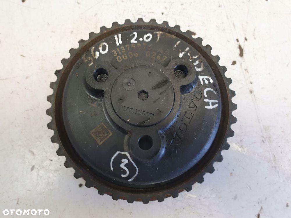 Volvo S60 II 2.0 T TURBO KOŁO ROZRZĄDU WARIATOR WYDECHOWY 31375876-AA - 1