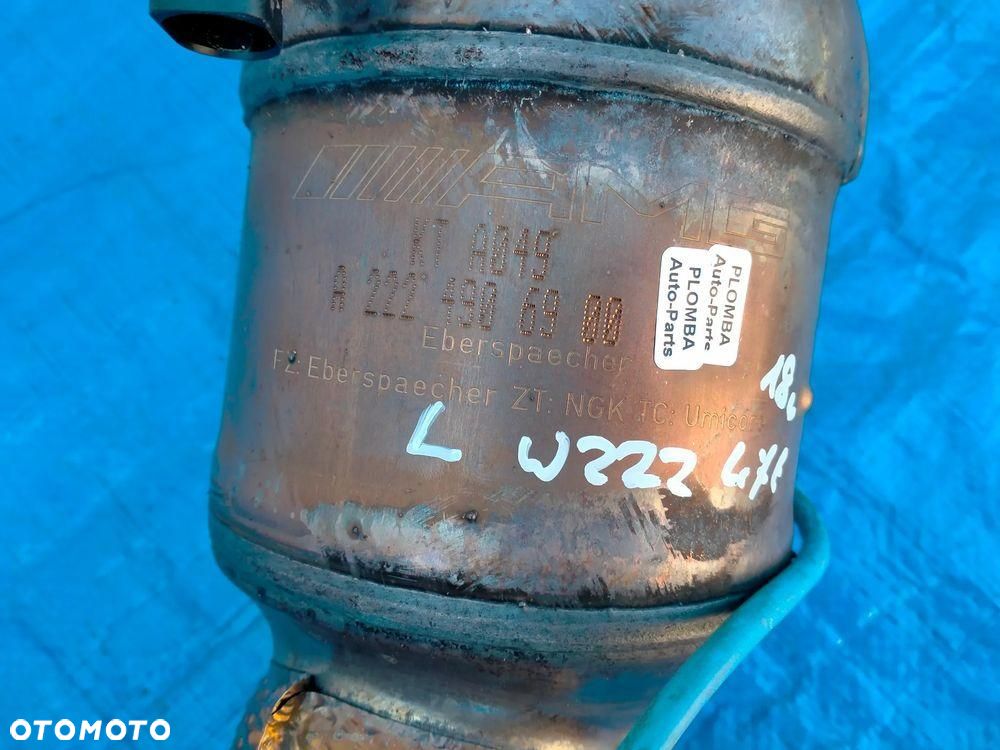 MERCEDES W222 LIFT A2224906900 A2224906800 LEWY Katalizator SONDA CZUJNIK - 2