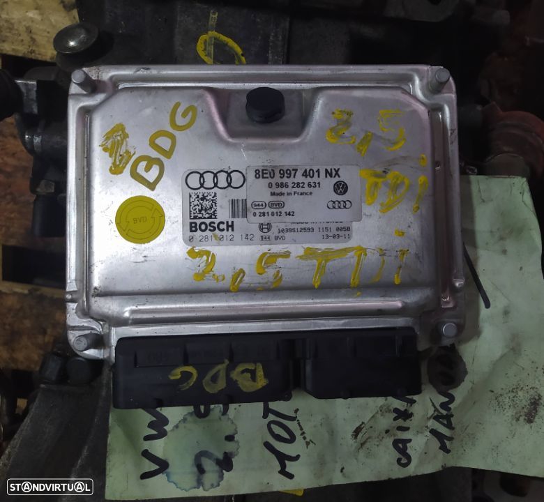 Caixa velocidades manual AUDI A4 A6 2.5tdi ref: HSL centralina - 2