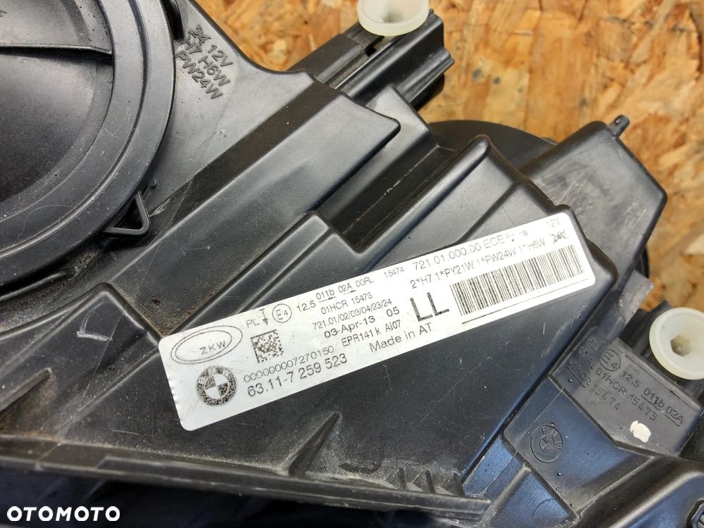 BMW 3 F30 F31 LEWA LAMPA PRZÓD EUROPA - 26