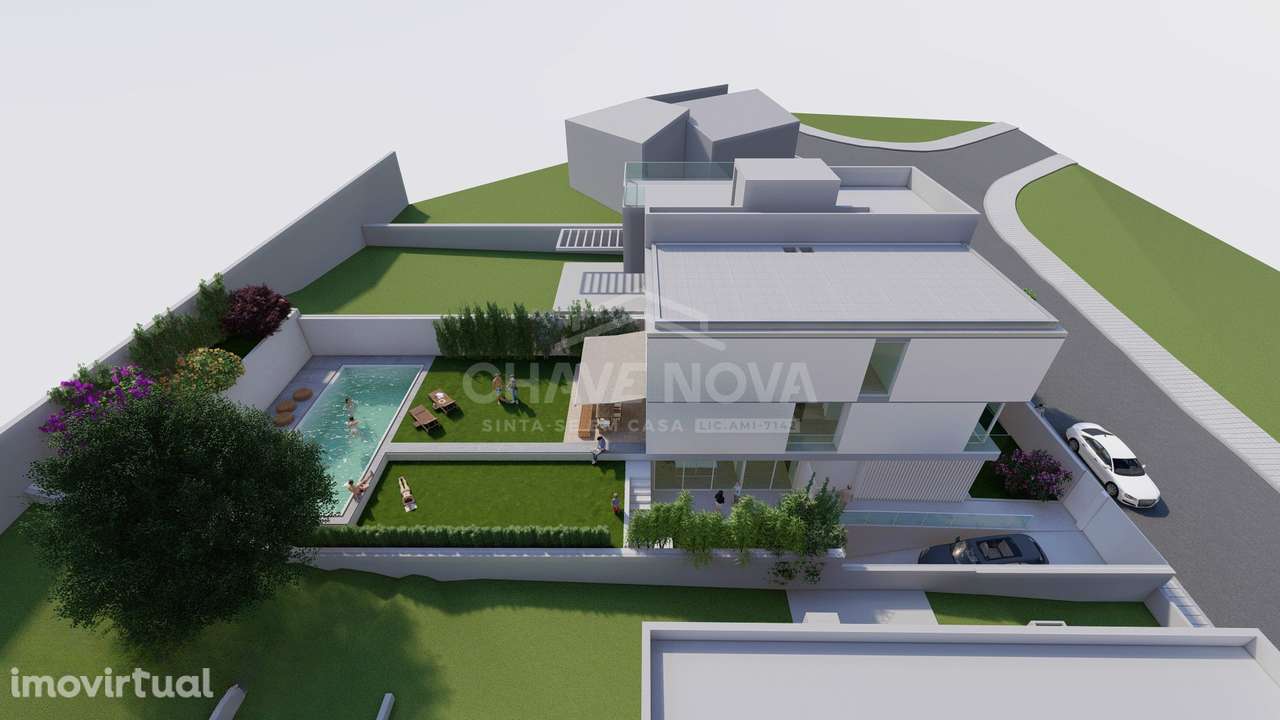 Terreno de 481m² com projeto aprovado para Moradia na Boavista - Porto - Grande imagem: 3/5