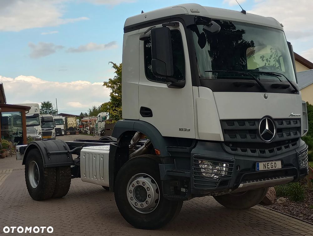 Mercedes-Benz AROCS 1833 *2016* 23.000km Rama 4.30m hakowiec - 5