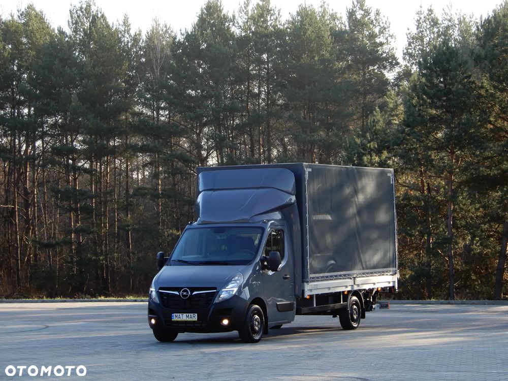 Opel MOVANO 2.3 CDTi 163 KM Skrzynia 4560 mm 9.E.Palet Plandeka + Winda Załadowcza DHOLLANDIA 750 Kg Udźwig WZMACNIANY 17 Tys Km Przebieg Stan NOWY JAK Z SALONU POLECAM - 1
